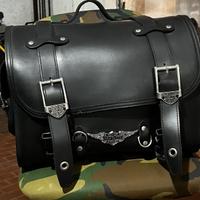 Bauletto 60 Lt Franco cuoio per Harley
