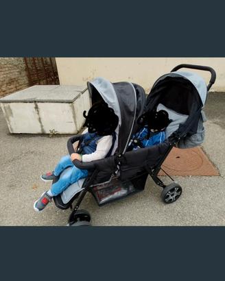 Passeggino fratellare 