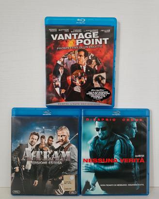 Lotto 3 film d'azione in Blu-ray