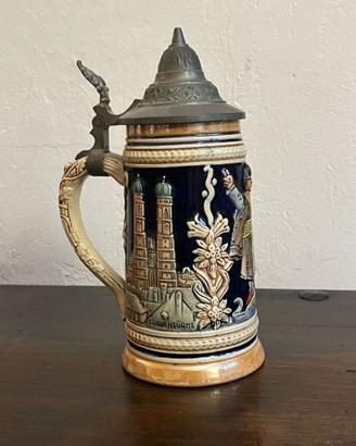 Boccale da birra tedesco in ceramica - München