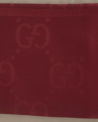 Sciarpa in seta e lana Gucci