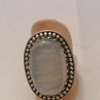 ANELLO ARG.925  PIETRA DI LUNA