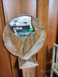 specchio in giunco