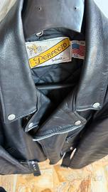 Giacca in pelle ORIGINALE anni '80 Schott Usa