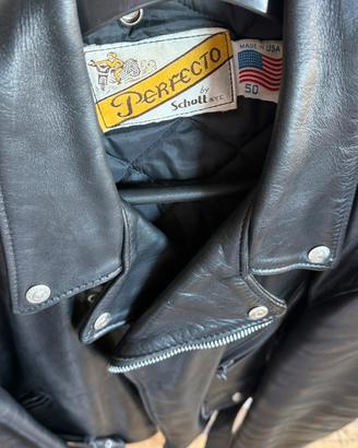 Giacca in pelle ORIGINALE anni '80 Schott Usa