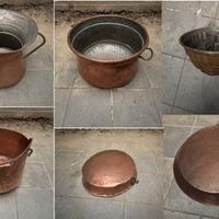 Oggetti in rame e metallo anche singolarmente