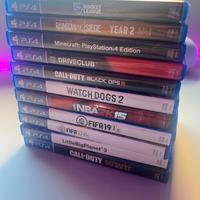Lotto Giochi PS4  - singoli o in blocco