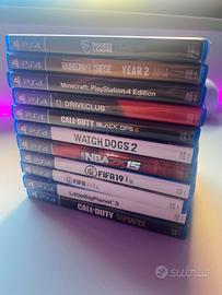 Lotto Giochi PS4  - singoli o in blocco