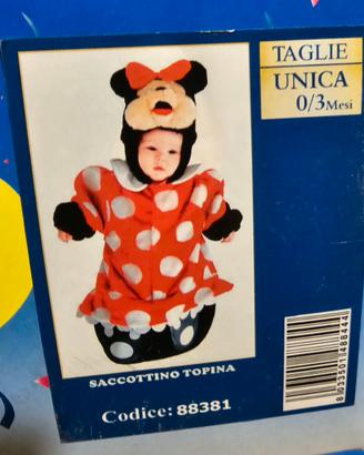 costume carnevale Minnie