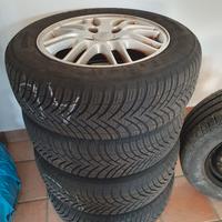 gomme Kleber 4 stagioni  + cerchi in lega