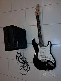 Chitarra Cort e Amplificatore Yamaha