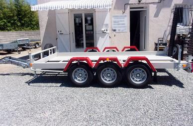 Rimorchio 4,1 x 1.9 m timone regolabile PT 3500 Kg