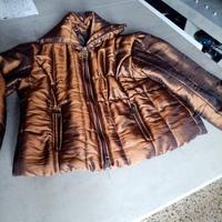giacca oro marrone taglia m