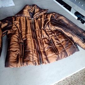 giacca oro marrone taglia m