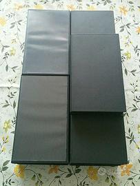 4 vhs vergini e 13 custodie plastica rigida nera