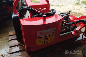 Trincia erba Dragone V 140 con ruota interfilare