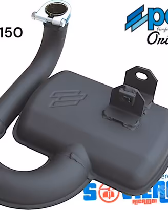 Marmitta Polini Modello Original Vespa PX PE 125