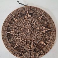 Targa decorativa calendario azteco 28 cm