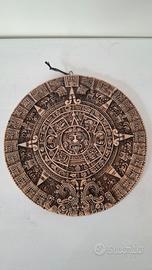 Targa decorativa calendario azteco 28 cm