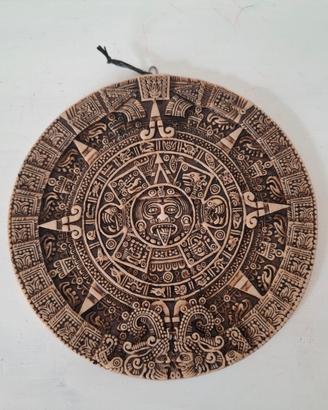 Targa decorativa calendario azteco 28 cm