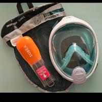 Maschera Easybreath 500 XS Decathlon