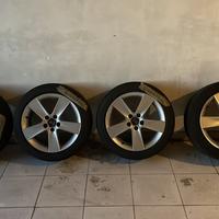 Cerchi 17 Saab 9-3 con gomme invernali Firestone