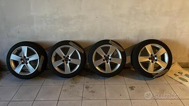 Cerchi 17 Saab 9-3 con gomme invernali Firestone