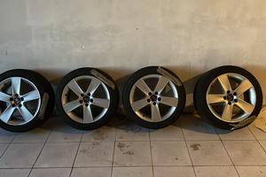 Cerchi 17 Saab 9-3 con gomme invernali Firestone