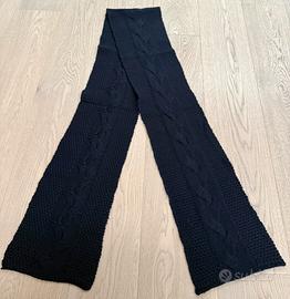 Sciarpa uomo/donna blu B.K. Collection lana