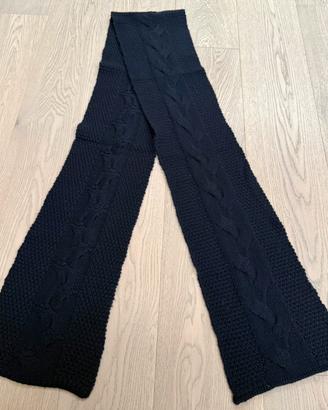 Sciarpa uomo/donna blu B.K. Collection lana