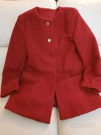 cappotto rosso donna