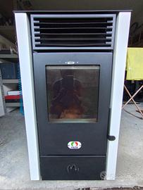 Stufa a pellet 9kw