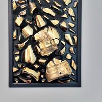 quadro resinato bottiglie