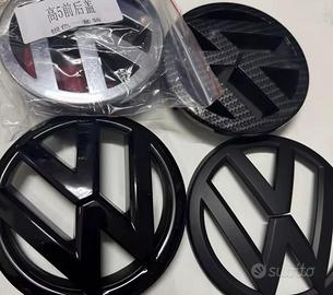 logo loghi neri golf GTi GTD 7 7.5 8 volkswagen VW
