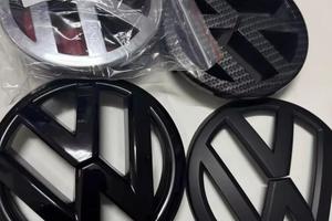 logo loghi neri golf GTi GTD 7 7.5 8 volkswagen VW