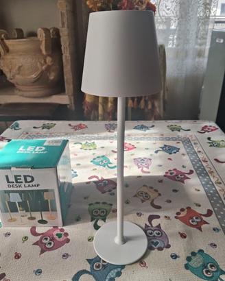 Lampada da tavolo LED Touch Bianca 