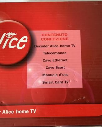 Decoder Alice home tv