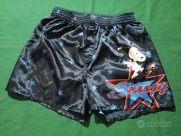 boxer di raso neri 