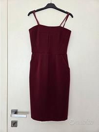 Vestito rosso scuro(bordeaux) Gianvargian