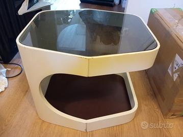 tavolino space Age vintage mid century