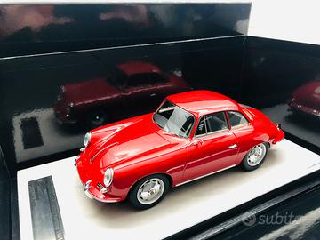 Porsche 356 Karman Hardtop rosso Tecnomodel 1/18