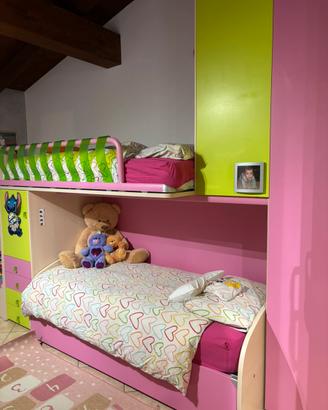 Cameretta Moretti 3 posti letto