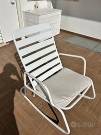 Sedia Poltrona a dondolo
