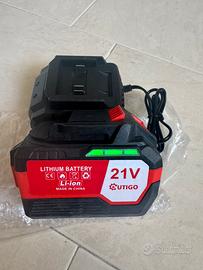 Outigo Batteria e Caricatore 21V-4,5Ah