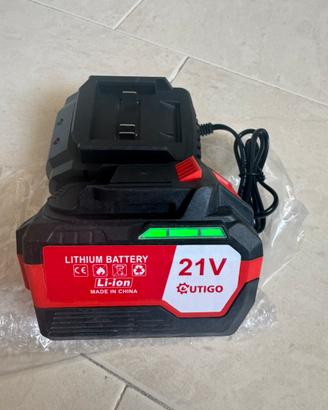 Outigo Batteria e Caricatore 21V-4,5Ah