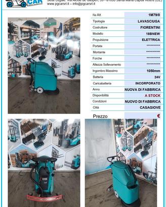 FIORENTINI NEW 18B - LAVASCIUGA-NUOVA DI FABBRICA