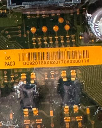 SCHEDA ELETTRONICA LAVATRICE SAMSUNG DC92-01898B