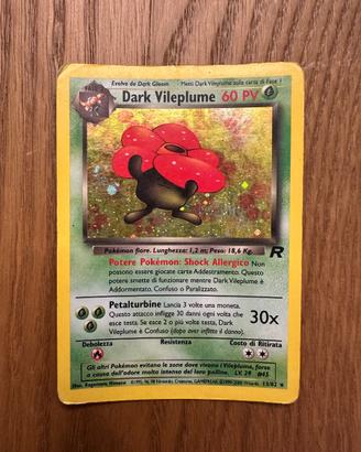 Dark Vileplume Team Rocket 30/82 holo pokemon ita