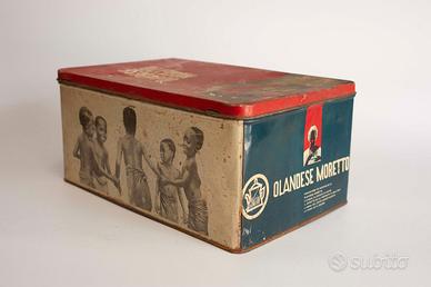 Scatola in latta OLANDESE MORETTO CRASTAN