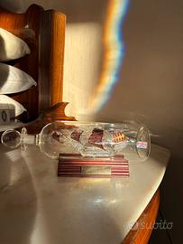 Veliero in vetro soffiato